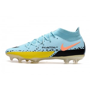 Nike Phantom GT 2 Elite DF FG Lucent - Ice Blue/Black/Yellow Strike