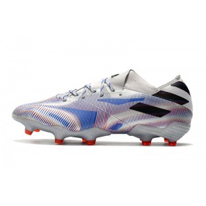 Adidas Nemeziz Messi Rey Del Balon .1 FG - Silver Black Scarlet