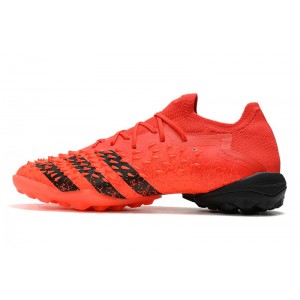 Adidas Predator Freak .1 Low TF Meteorite - Red/Core Black/Solar Red