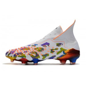 Adidas Predator Freak+ FG Paul Pogba X Stella McCartney - White / Black / Orange