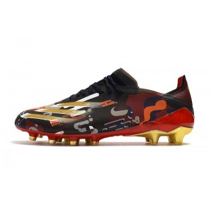 Adidas X Ghosted.1 AG Chinese New Year - Core Black / Gold Metallic / Scarlet