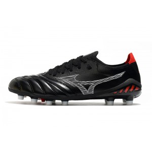 Mizuno Morelia Neo III Beta Japan Fg - Black/White/Red