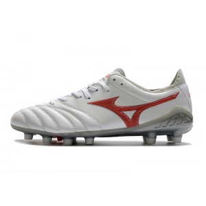 Mizuno Morelia Neo III Japan Fg - White / Grey / Red