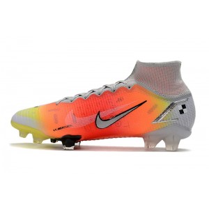 Nike Dream Speed Mercurial Superfly 8 Elite FG - White/Metallic Silver/Pure Platinum