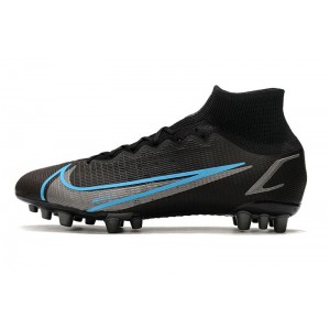 Nike Mercurial Superfly 8 Elite AG - Black / Blue
