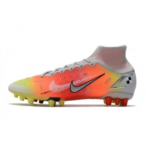 Nike Mercurial Superfly 8 Elite Elite AG - White / Metallic Silver / Pure Platinum