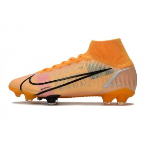 Nike Mercurial Superfly 8 Elite SG - Orange / Black / Multicolor