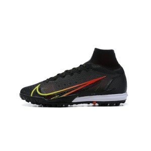 Nike Mercurial Superfly 8 Elite TF - Black/Cyber/Off Noir