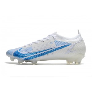 Nike Mercurial Vapor 14 Elite FG - White Blue