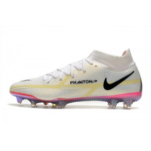 Nike Phantom GT 2 Elite DF FG Rawdacious - White/Black/Bright Crimson/Pink Blast