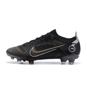 Nike Mercurial Vapor 14 Elite FG 'Shadow Black' - Black / Gold / Silver