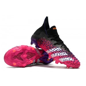 Adidas Predator Freak.1 FG - Core Black / White / Shock Pink