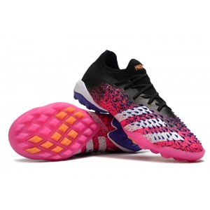 Adidas Predator Freak.1 Low TF - Core Black / White / Shock Pink