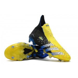 Adidas Predator Freak+ FG - Bright Yellow / Silver Metallic / Core Black