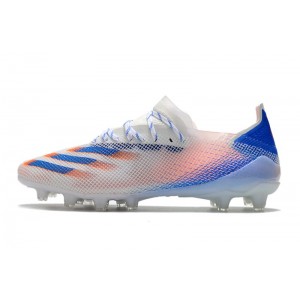 Adidas X Ghosted .1 AG - White/Blue/Orange
