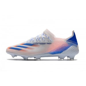 Adidas X Ghosted .1 FG - White / Blue / Orange
