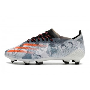 Adidas X Ghosted .1 FG - White/Grey/Orange