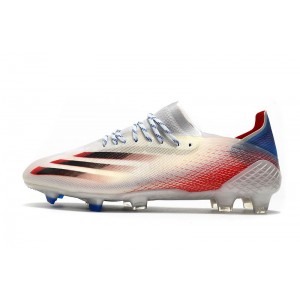 Adidas X Ghosted .1 FG - Silver Metallic / Core Black / Scarlet