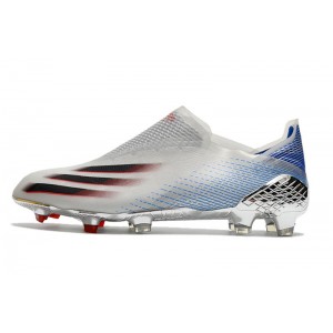 Adidas X Ghosted+ FG - Silver Metallic / Core Black / Shock Pink