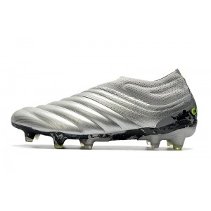 Adidas Copa 20+ FG Encryption Pack - Silver Metallic / Solar Yellow
