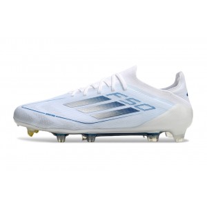 Adidas F50 Elite FG With Laces Polar Victory Pack - Cloud White/Bright Royal