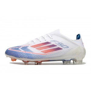Adidas F50 Elite FG 2024 Advancement Pack - White/Solar Red/Lucid Blue