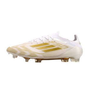 Adidas F50 Elite Laces FG Day Spark Pack - White/Gold Metallic