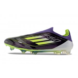 Adidas F50 Fast Reborn Messi Elite Laceless FG - Unity Purple/Ftwr White/Lucid Lemon