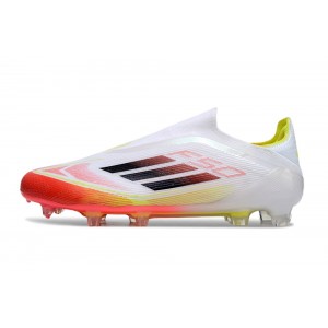 Adidas F50 Laces Elite FG Pure Victory Pack - Footwear White/Red/Solar Yellow