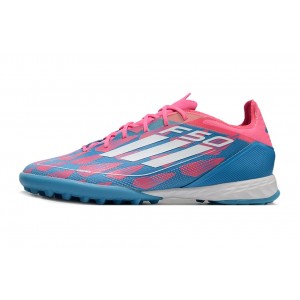 Adidas F50 Pro TF Turf Reemergence Pack - Blue/White/Pink
