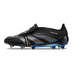 Adidas Predator 24 Darkspark Elite FT Tongue FG - Black/Gold Metallic