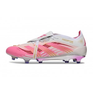 Adidas Predator 25 Elite FT Tongue FG - Lucid Pink/White/Gold