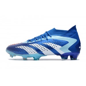 Adidas Predator Accuracy.1 Laces Collared FG Marinerush Pack - Royal Blue/White