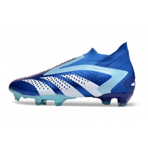 Adidas Predator Accuracy+ Laceless FG Marinerush Pack - Bright Royal/White/Bliss Blue