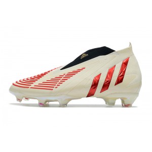 Adidas Predator Edge+ FG Showdown Euro Dream - White/Red/Gold