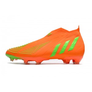 Adidas Predator Edge+ FG 'Game Data' - Solar Red/Green/Black
