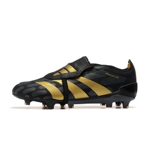 Adidas Predator Elite FG Foldover Tongue FG - Black/Gold Metallic