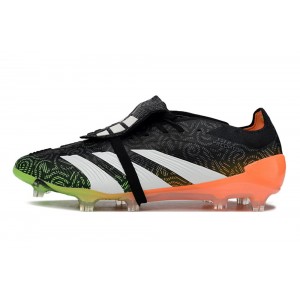 Adidas Predator Elite Foldover Tongue FG Vortex - Black/White/Green
