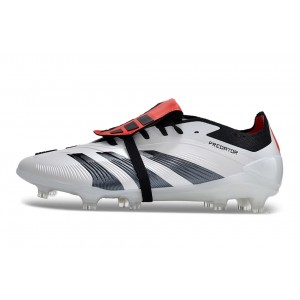 Adidas Predator Elite FT Foldover Tongue FG  - White/Black/Red