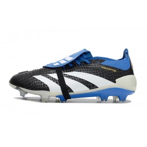Adidas Predator Laces Tongue Elite FG - Black/Blue/White