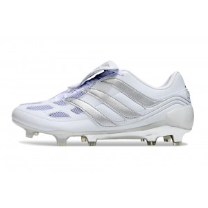 Adidas Predator Precision Elite FG Silver Strike Made in Germany - White/Silver Metallic