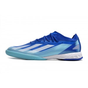 Adidas X CrazyFast.1 IC Indoor Marinerush Pack - Royal Blue/White