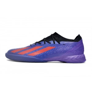 Adidas X CrazyFast.1 IN Indoor Cleats Salah Egyptian Nights - Purple/Red/Gold