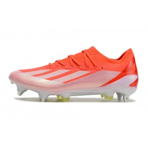 Adidas X Crazyfast.1 Laced Soft Ground Energy Citrus - Red/White/Solar Yellow
