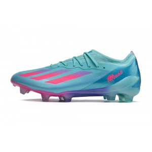 Adidas X Crazyfast.1 Messi FG Bienvenido a Miami - Aqua Blue/Pink/Purle
