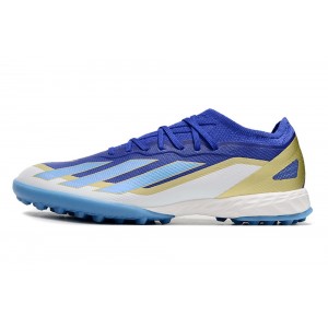 Adidas X Crazyfast.1 Messi TF Turf Spark Gen10s - Blue/White