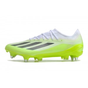 Adidas X Crazyfast.1 SG Crazyrush - Footwear White/Core Black/Lucid Lemon