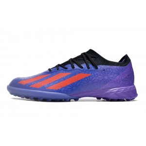 Adidas X CrazyFast.1 TF Turf - Purple Rush/Solar Red/Gold