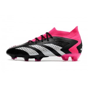 Adidas Predator Accuracy.1 FG Soccer Cleats - Black/White/Pink