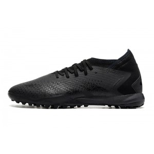 Adidas Predator Accuracy.3 TF Turf Soccer Cleats - Black/Black